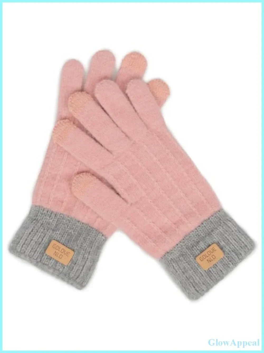 Women's Knit Winter Gloves Touchscreen Thermal Texting Gloves